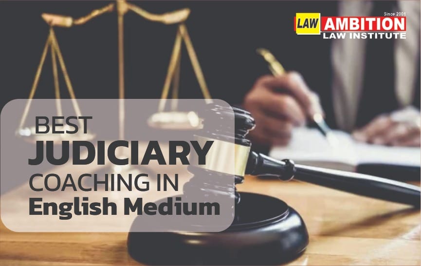 best judiciary coaching in English Medium