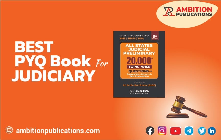 Best PYQs books for All States Judiciary